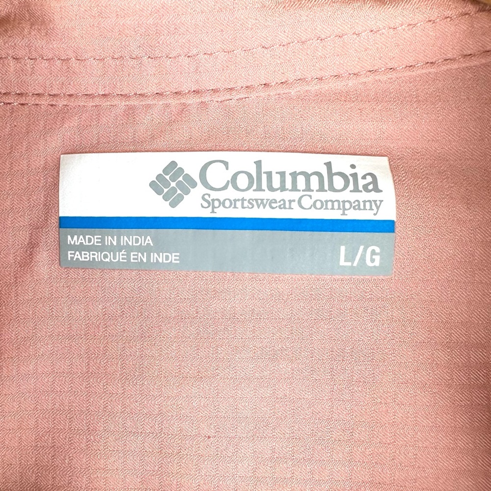 Columbia Kestrel Trail Lite Button Down Adjustable Roll Tab Shirt Outdoors - Picture 6 of 9